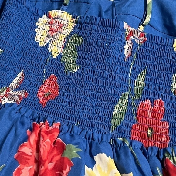 American Eagle Blue Floral Dress size xs - Picture 11 of 13